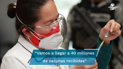 Ebrard: México, noveno lugar a nivel mundial en la aplicación de vacunas Covid