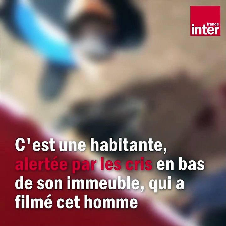 Agression raciste d'un livreur à Cergy : les images des faits