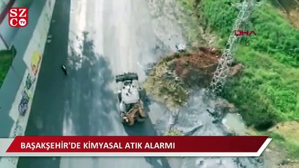 Başakşehir'de kimyasal atık tedirginliği!