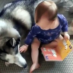 'Bak bak seni çizmişler' diyen bebek!