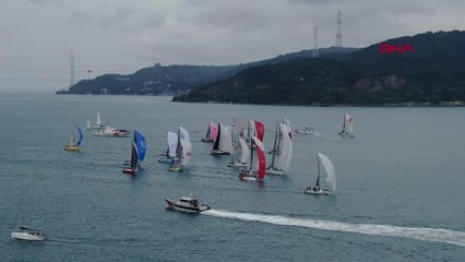 İSTANBUL'UN FETHİNİ BOĞAZ'DA YARIŞARAK KUTLADILAR