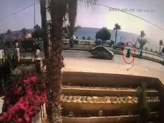 Son dakika haber! ANTALYA'DA İSVEÇLİ KADININ ÖLDÜĞÜ KAZA KAMERADA