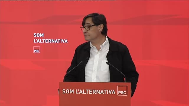 Salvador Illa apoya los indultos porque Cataluña necesita hacer este salto hacia adelante