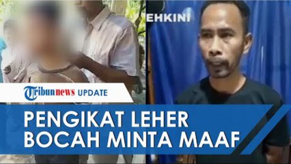 Pria yang Ikat Leher dan Seret Bocah di Aceh Minta Maaf, Korban Curi Kotak Amal karena Ayah Sakit
