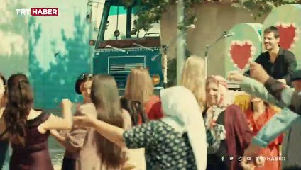 TRT Genel Müdürü Eren Gönül Dağı setini ziyaret etti