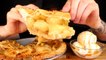 Asmr Apple Pie & Ice Cream Mukbang (Gordon Ramsay Recipe) Cooking & Eating Sounds | Zach Choi Asmr