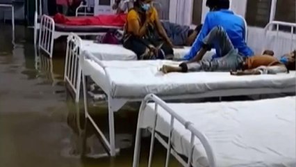 Bihar: NMCH waterlogged, drugs, x-ray machine drowned