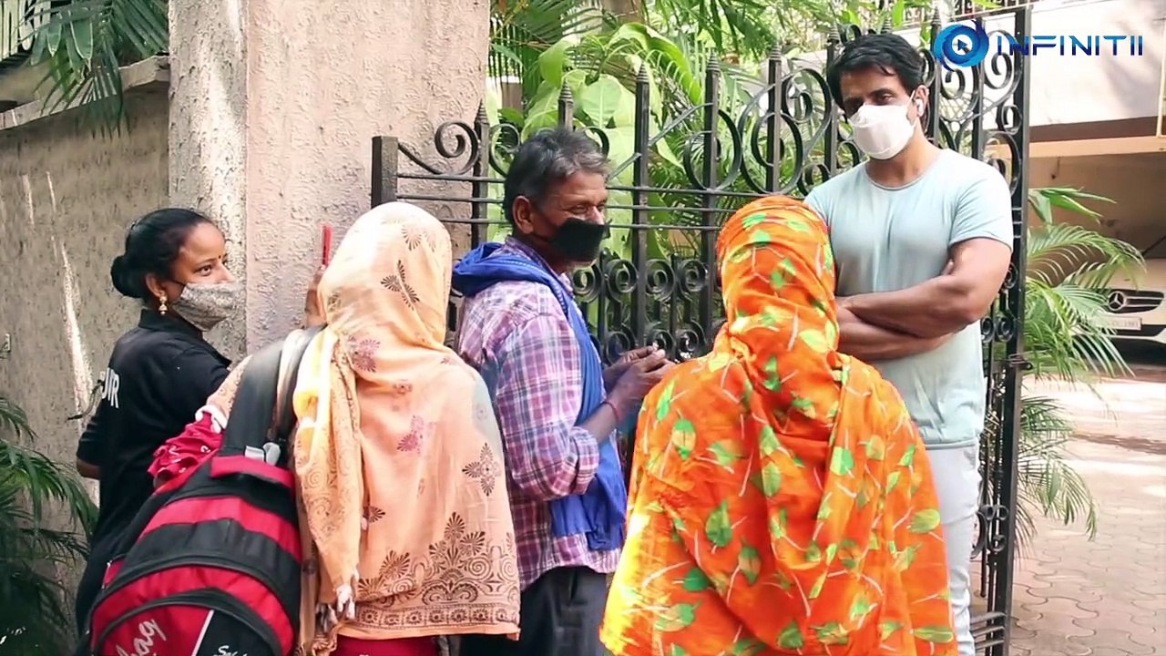 Sonu Sood Spotted Outside His Residence