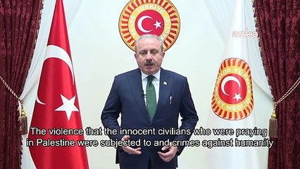 TBMM Başkanı Şentop: “Kalıcı bir çözüm bulunması şarttır”