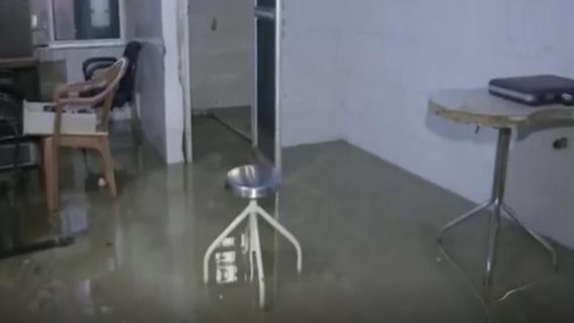 Bihar: Water logging in Covid hospital after incessant rain