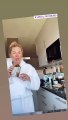 Μαρία Ηλιάκη: Μοναδικό βίντεο! Δείτε την με το μπουρνούζι της να μαγειρεύει!