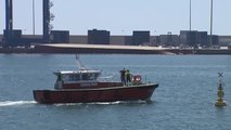 Sin rastro de los dos desaparecidos en el puerto de Castellón