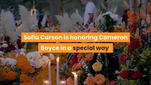 Sofia Carson Honors Late ‘Descendants’ Co Star Cameron Boyce In Special