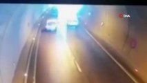 Cinayet gibi kaza...Tünel içinde otomobiller kafa kafaya çarpıştı: 2 ölü, 2 yaralı