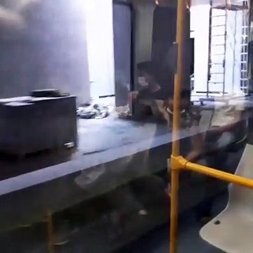 Bursaray Odunluk İstasyonu iç kısım videosu