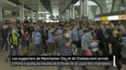 Finale - Les supporters des deux clubs sont arrivés à Porto
