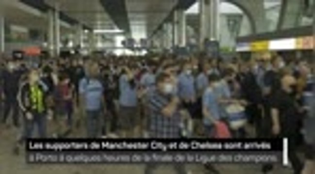 Finale - Les supporters des deux clubs sont arrivés à Porto