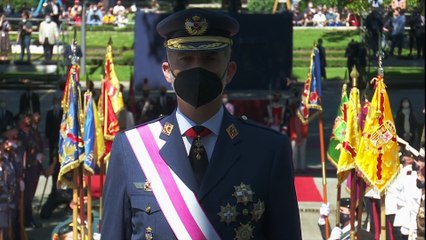 Los reyes Felipe y Letizia presiden el acto por el Día de las Fuerzas Armadas