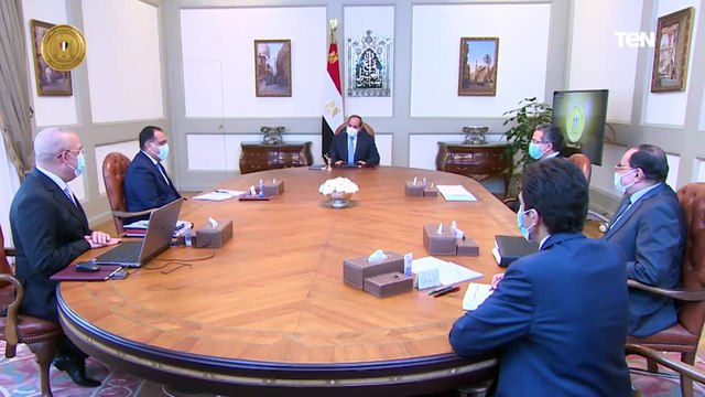 نشاط السيد الرئيس عبد الفتاح السيسي خلال اليوم ٢٠٢١_٠٥_٢٩