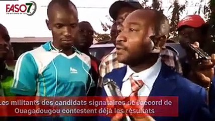 Elections 2020 au Burkina : Des militants remontés