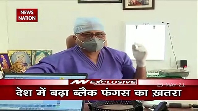 Black fungus growing rapidly in country amid decreasing corona graph