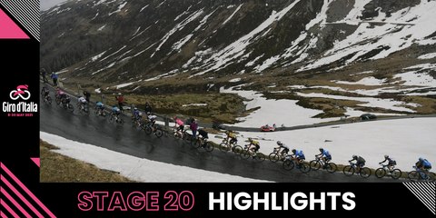 Giro d’Italia 2021 | Stage 20 | Highlights