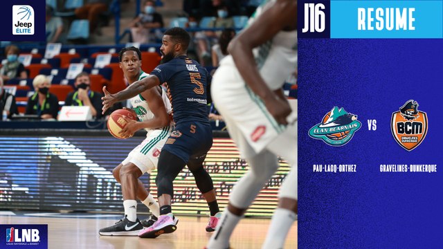 Pau-Lacq-Orthez vs. Gravelines-Dunkerque (80-64) - Résumé - 2020/21