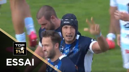 TOP 14 - Essai d'Andrés ZAFRA (SUA) - Agen - Racing 92 - J25 - Saison 2020/2021