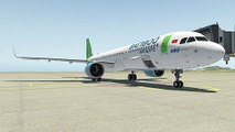 Xplane11: Bamboo Airways Startup And Taxi And Take-Off At Vvcr