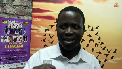 Ananon Amegan au concert Pamoja Production