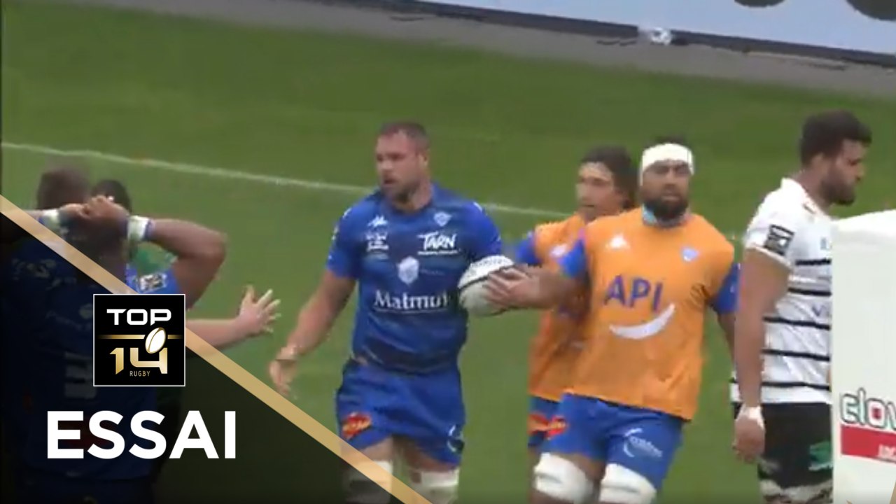 TOP 14 - Essai de Tyler ARDRON (CO) - Brive - Castres - J25 - Saison 2020/2021