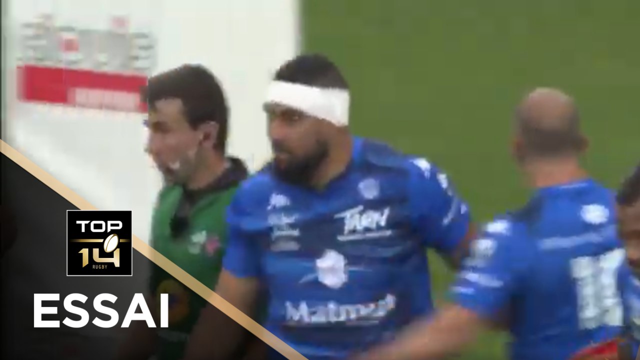 TOP 14 - Essai de Maama VAIPULU (CO) - Brive - Castres - J25 - Saison 2020/2021