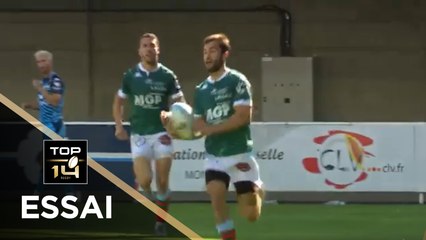 TOP 14 - Essai d'Aymeric LUC (AB) - Montpellier - Bayonne - J25 - Saison 2020/2021