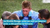 Kevin De Bruyne quitte la finale de la Ligue des Champions en larmes