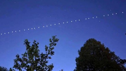 Starlink uyduları Şırnak semalarını aydınlattı