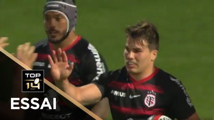 TOP 14 - Essai d'Antoine DUPONT (ST) - Toulouse - Clermont - J25 - Saison 2020/2021