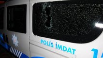 Son dakika haberi: Edirne'de, silahlı kavga ihbarına giden polis aracına 'kiremitli' saldırı