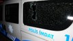 Son dakika haberi: Edirne'de, silahlı kavga ihbarına giden polis aracına 'kiremitli' saldırı
