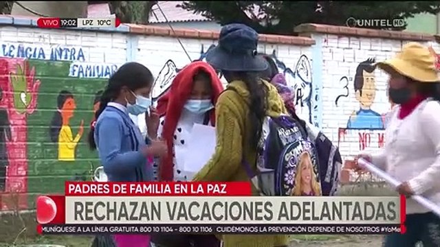 Padres de familia critican decisión de adelantar las vacaciones escolares de invierno