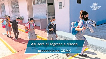 Con uniforme opcional y receso escalonado: así será el regreso a clases en CDMX