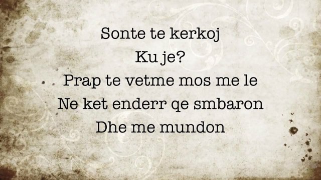 Anila Mimani - Eh Ta Dish Sa Shum Te Dua