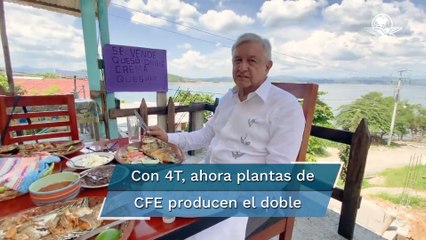 下载视频: A diferencia de gobiernos anteriores, plantas de CFE ahora producen el doble de energía: AMLO