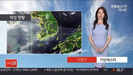 [날씨] 한낮 초여름 더위…밤사이 중부 강한 비