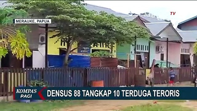 Densus 88 Tangkap 10 Teroris, Diduga Akan Serang Gereja di Merauke