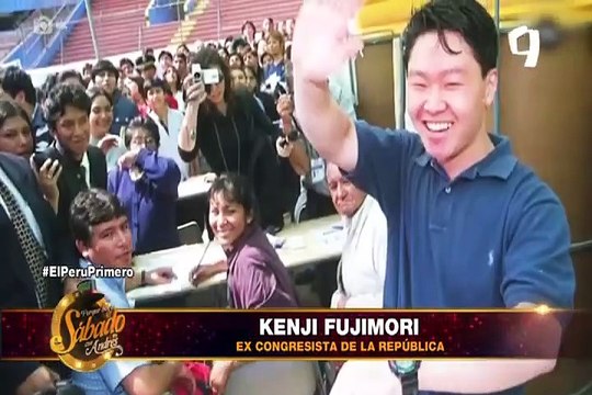 Kenji Fujimori y Susana Higuchi en “Porque Hoy es Sábado con Andrés”