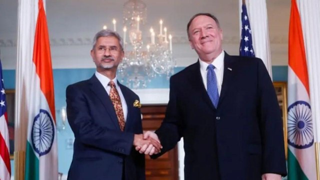 Indian and US foreign ministers met, talked on many issues