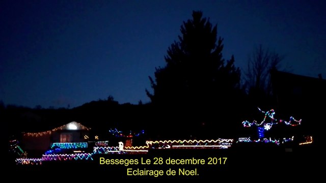 BESSEGES 2017 ECLAIRAGE DE NOEL