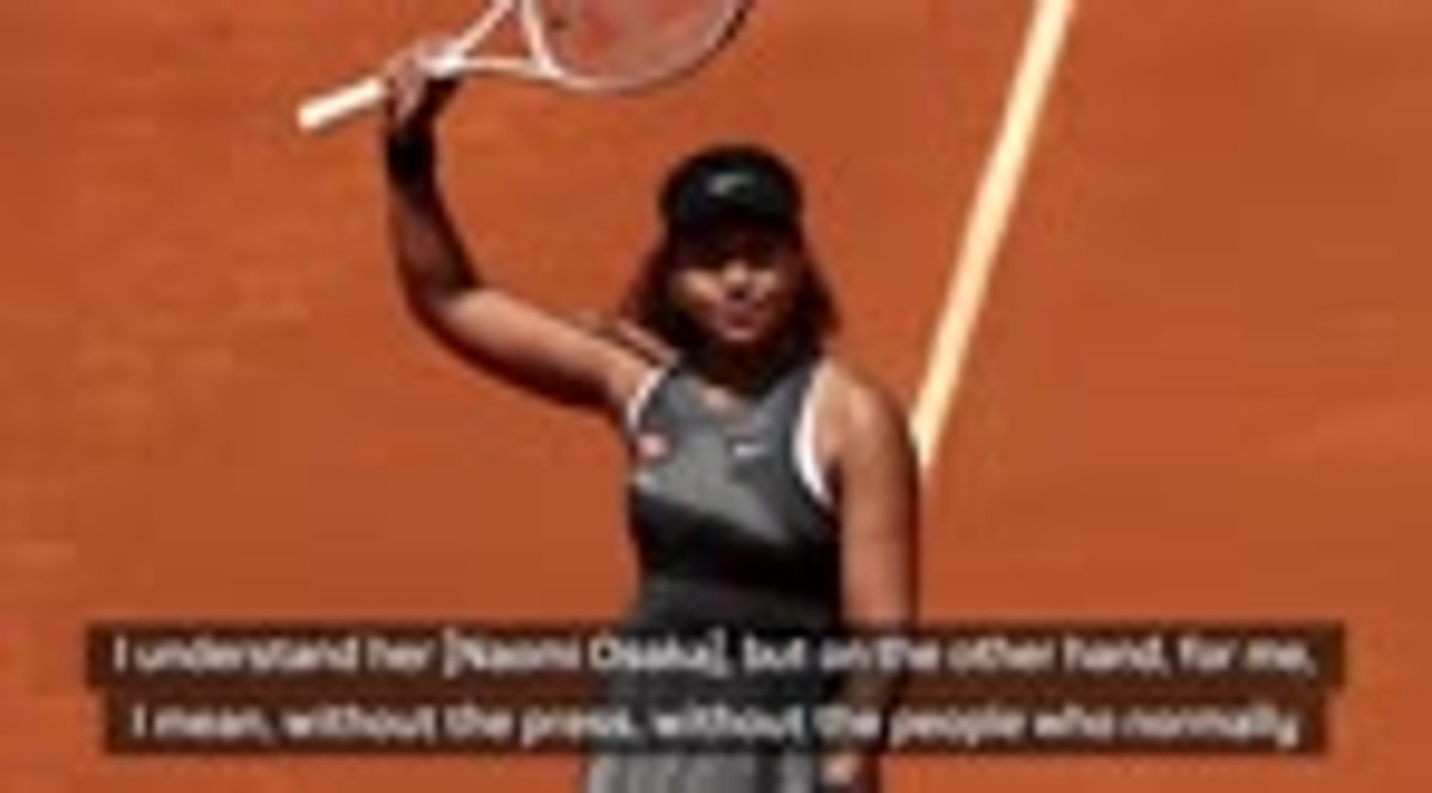 "We need to be ready to accept questions" - Nadal on Osaka's press boycott