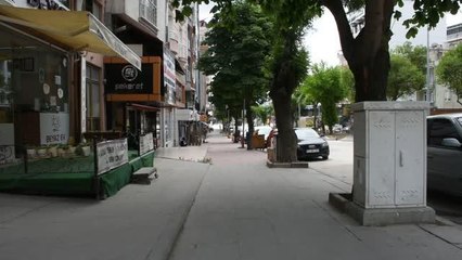 Bursa ve çevre illerde sokağa çıkma kısıtlaması nedeniyle sessizlik hakim