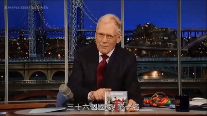 【字幕】One Direction on The Late Night Show with David Letterman 2012.12